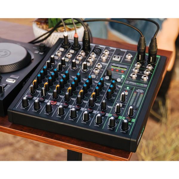 Mackie Mischpult ProFX10 GO akkubetriebener Analogmixer