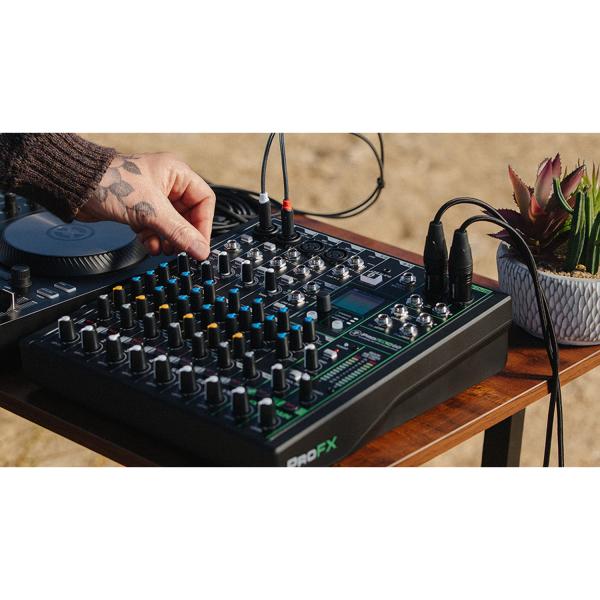 Mackie Mischpult ProFX10 GO akkubetriebener Analogmixer