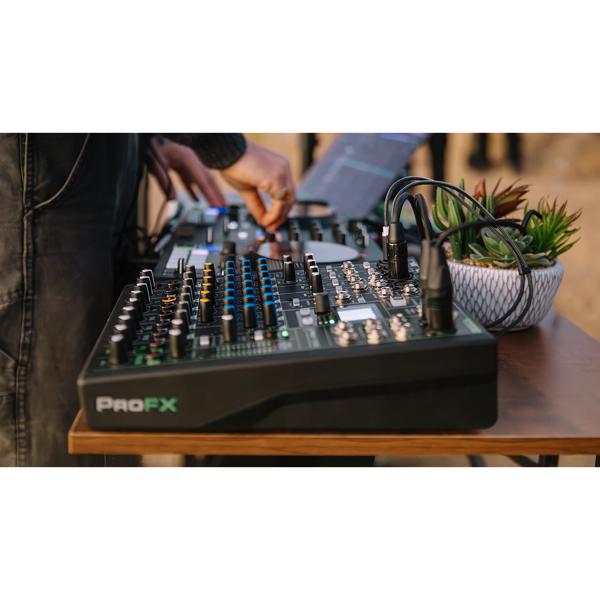 Mackie Mischpult ProFX10 GO akkubetriebener Analogmixer