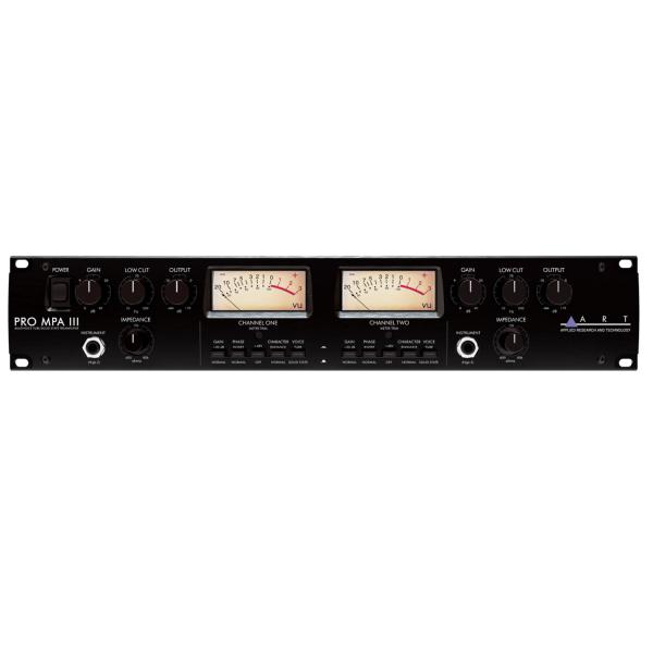 ART Vorverstärker Pro MPA III 2-Kanal Röhren-Preamp
