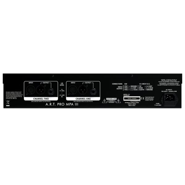 ART Vorverstärker Pro MPA III 2-Kanal Röhren-Preamp