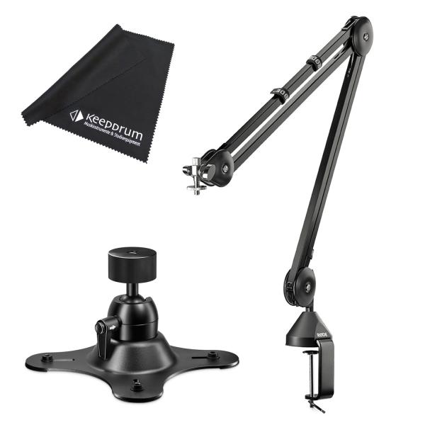 Rode PSA-1 Tisch-Mikrofonarm mit Vesa Halterung und Mikrofasertuch