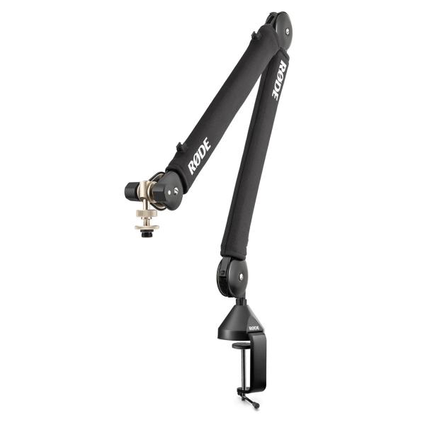 Rode NT1 Signature Pink Studio-Mikrofon Rosa mit PSA-1+ Plus Gelenkarm-Stativ Schwarz