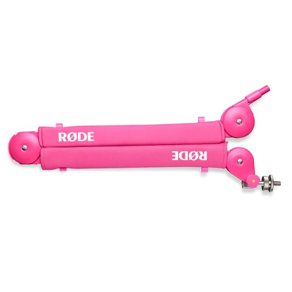 Rode Mikrofonarm PSA1+ Plus Pink mit Mikrofasertuch