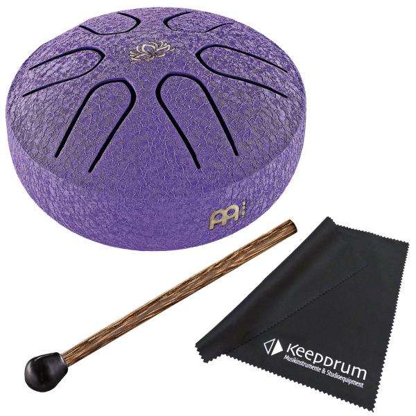 Meinl Sonic Energy Pocket Tongue Drum Lotus mit Tuch