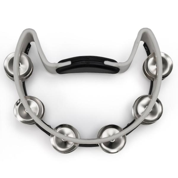 Pearl PTM-10SHX Tamburin mit Halterung mit Schlagzeugstöcken