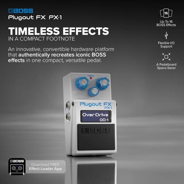 Boss Effektgerät  PX-1 Plugout FX mit Kllinkenkabel