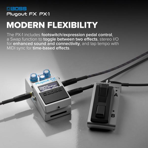 Boss Effektgerät  PX-1 Plugout FX mit Kllinkenkabel