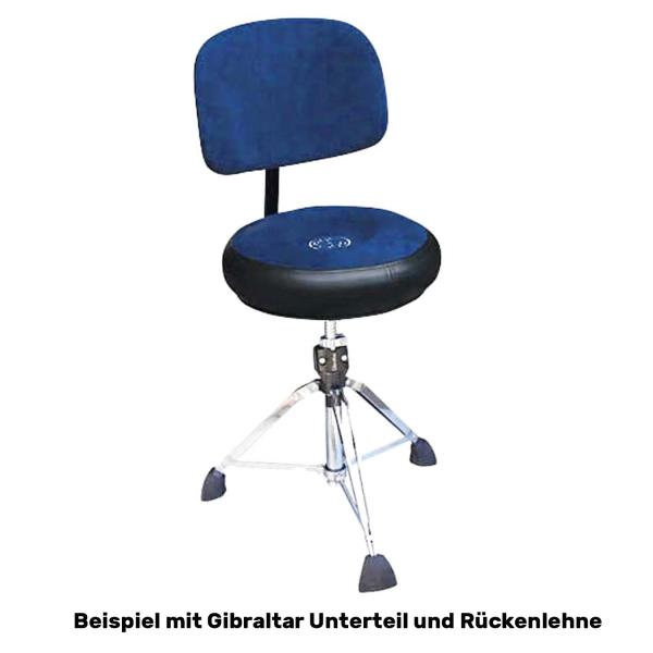 Roc-n-Soc Schlagzeughocker Rundsitz Blau