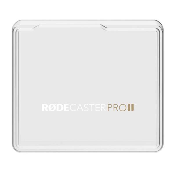 Rode Rodecaster Pro II mit RodeCover 2 mit Tuch