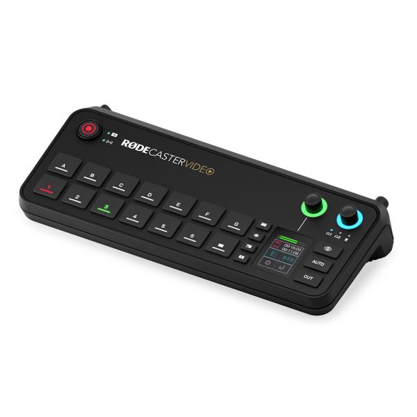 Rode Rodecaster Video Konsole für Audio- und Videoproduktion mit Abdeckung