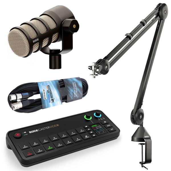Rode Rodecaster Video Konsole Podmic Bundle