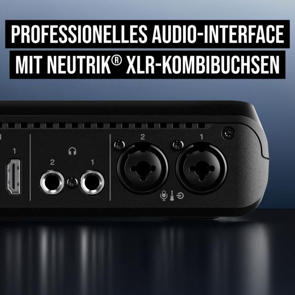 Rode Rodecaster Video S Produktions-Konsole mit Laptopständer SV