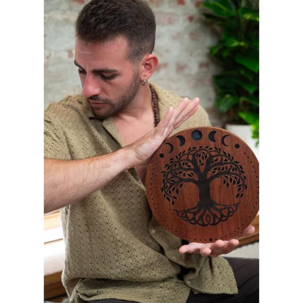 Meinl Sonic Energy Rain Disk 10 Zoll mit Stimmgabel