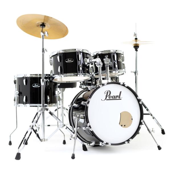 Pearl Roadshow Schlagzeug mit Kopfhörer und Sticks