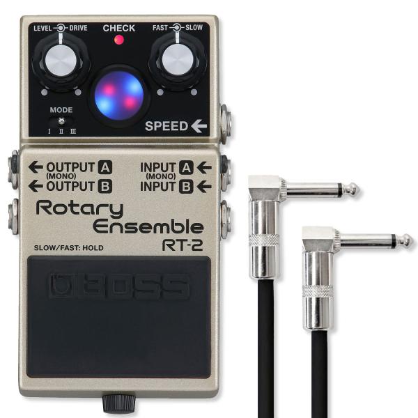 Boss Effektgerät RT-2 Rotary Ensemble mit Patchkabel