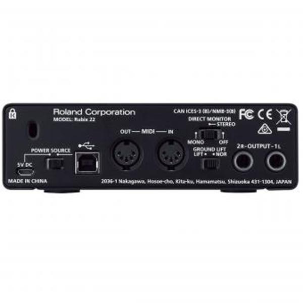 Roland Rubix22 USB Audio-Interface mit Kopfhörer