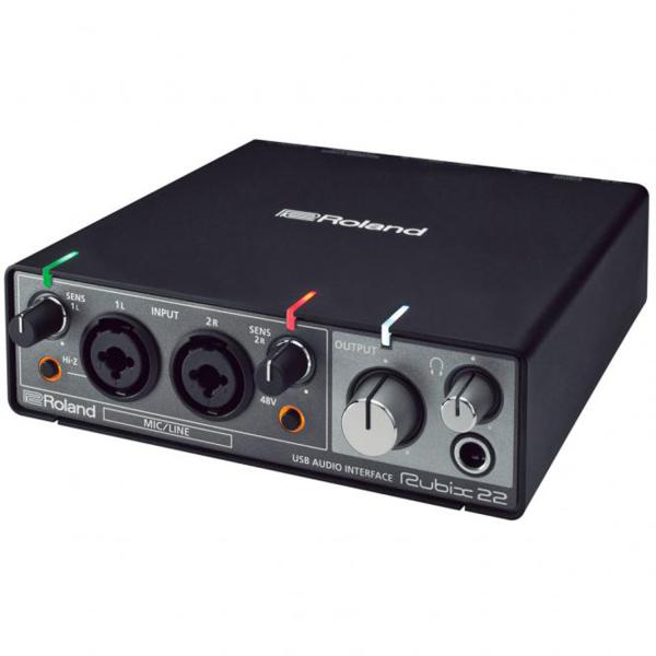 Roland Rubix22 USB Audio-Interface mit Kopfhörer