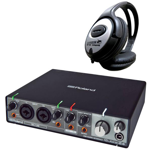 Roland Rubix 24 USB Audio-Interface mit Kopfhörer