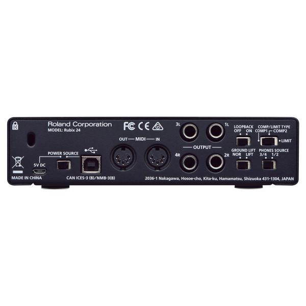 Roland Rubix 24 USB Audio-Interface mit Kopfhörer