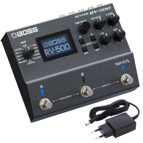 Boss RV-500 Reverb Hall Effektgerät mit Netzteil