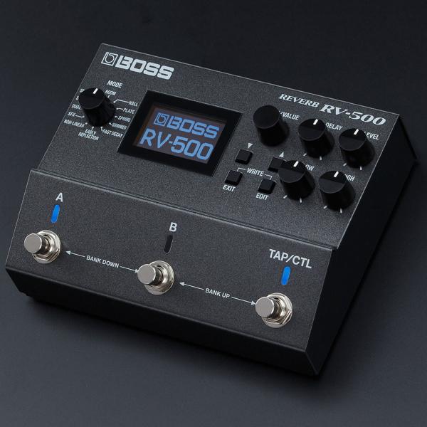 Boss RV-500 Reverb Hall Effektgerät mit Kabel