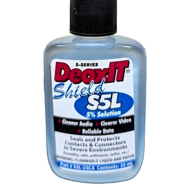 Caig DeoxIT Pflegemittel S5L-25CA Kontaktschutz mit Tuch
