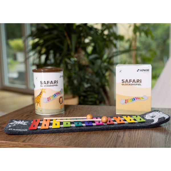 Sonor Glockenspiel Safari mit Lehrbuch und Schlägel