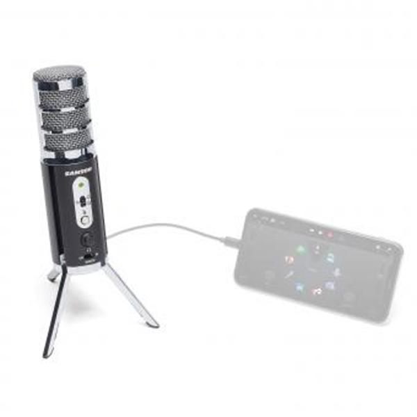 Samson Satellite USB-Mikrofon mit Audiofly Ohrhörer