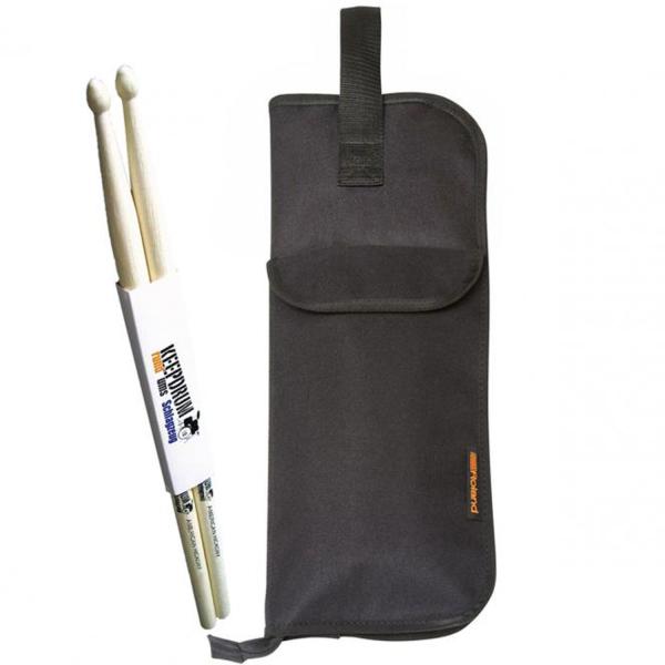 Roland SB-B10 Stickbag Black Series mit Schlagzeugstöcken
