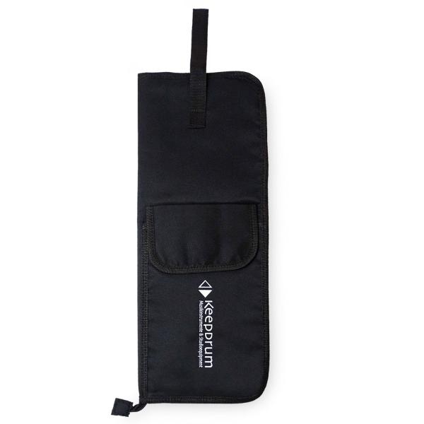 keepdrum 5BB Black Schlagzeugstöcke 3 Paar mit Stickbag