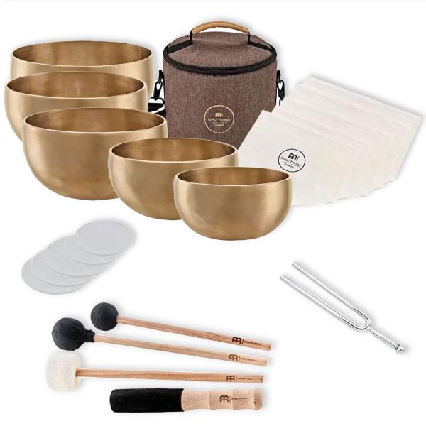 Meinl Sonic Energy Klangschalen-Set SB-Y2 Yoga Nidra mit Stimmgabel