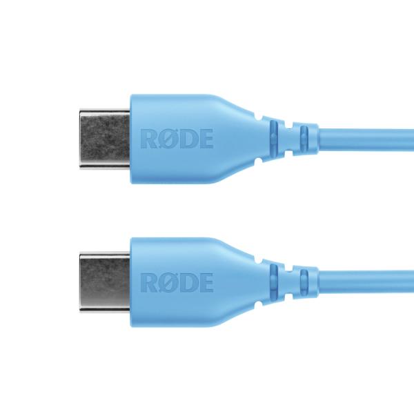Rode USB-Kabel SC22-B USB-C auf USB-C Kabel 30cm Blau