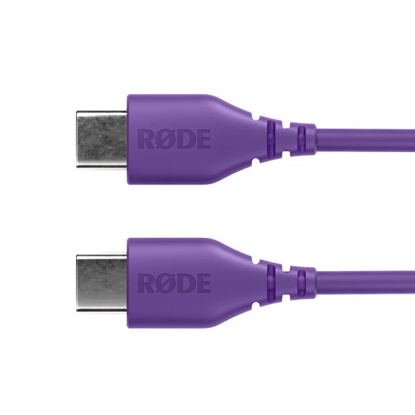 Rode USB-Kabel SC22-PU USB-C auf USB-C Kabel 30cm Lila