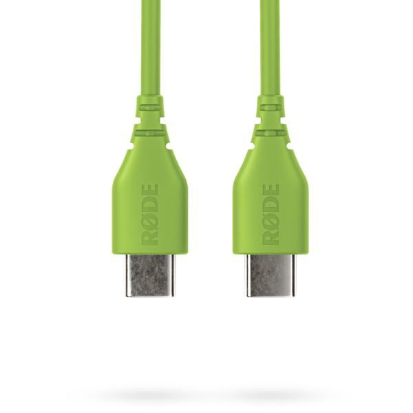 Rode USB-Kabel SC22-G USB-C auf USB-C Kabel 30cm Grün