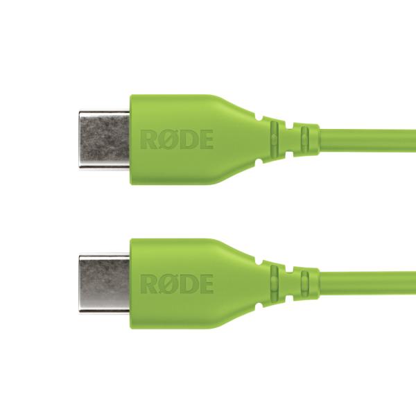 Rode USB-Kabel SC22-G USB-C auf USB-C Kabel 30cm Grün