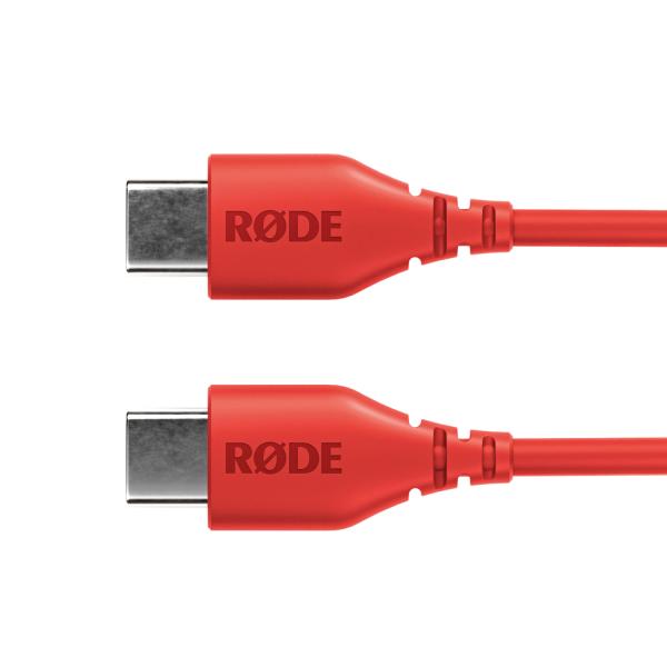 Rode USB-Kabel SC22-R USB-C auf USB-C Kabel 30cm Rot