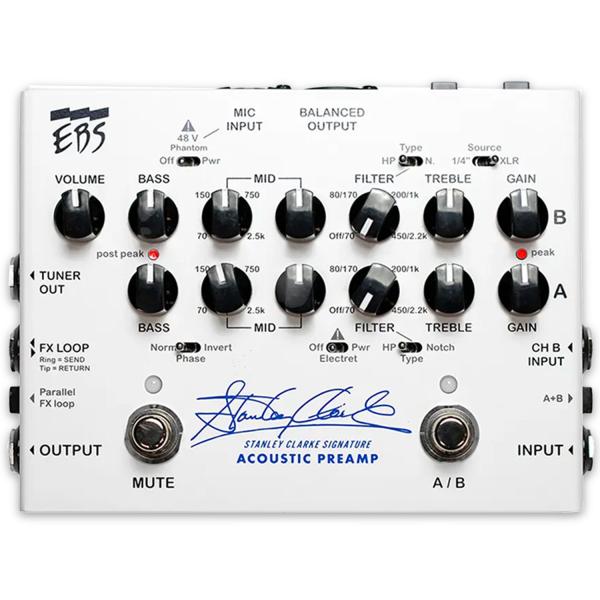 EBS Vorverstärker SCSP Stanley Clarke Signature Akustik-Preamp