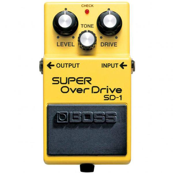 Boss SD-1 Super Overdrive Pedal mit Netzteil