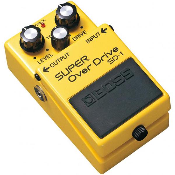Boss SD-1 Super Overdrive Pedal mit Netzteil