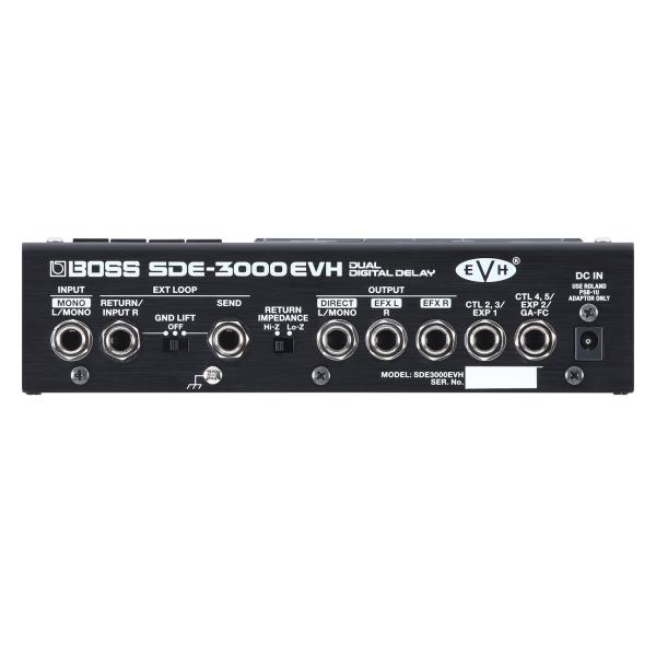 Boss SDE-3000 EVH Digital Dual Delay mit Kabel