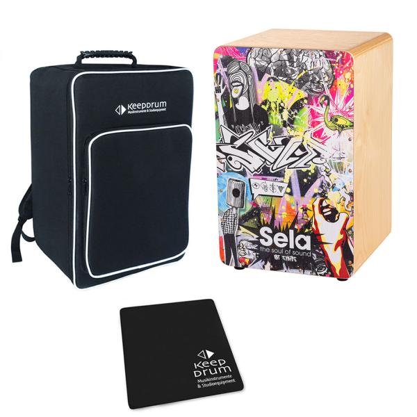 Sela SE174 Art Series Urban Cajon mit Tasche und Pad