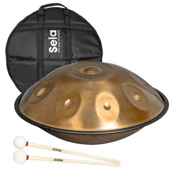 Sela SE 211 Harmony Handpan F Low Pygmy mit Schlägel