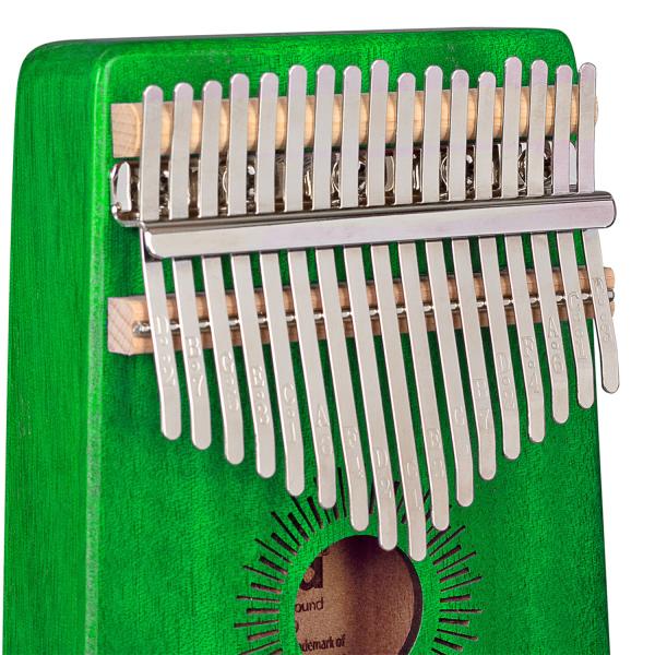 Sela SE248 Kalimba Mahagoni 17 Grün