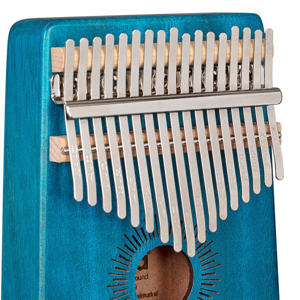 Sela SE249 Kalimba Mahagoni 17 Blau