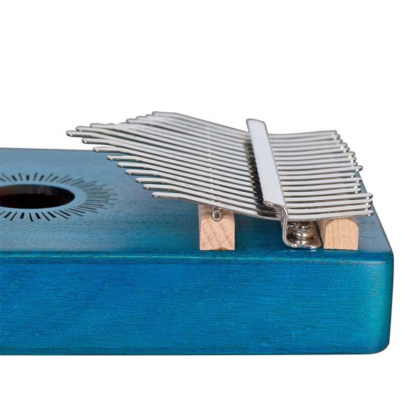Sela SE249 Kalimba Mahagoni 17 Blau