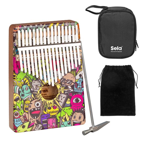 Sela SE 254 Kalimba Mahagoni 17 Little Monster