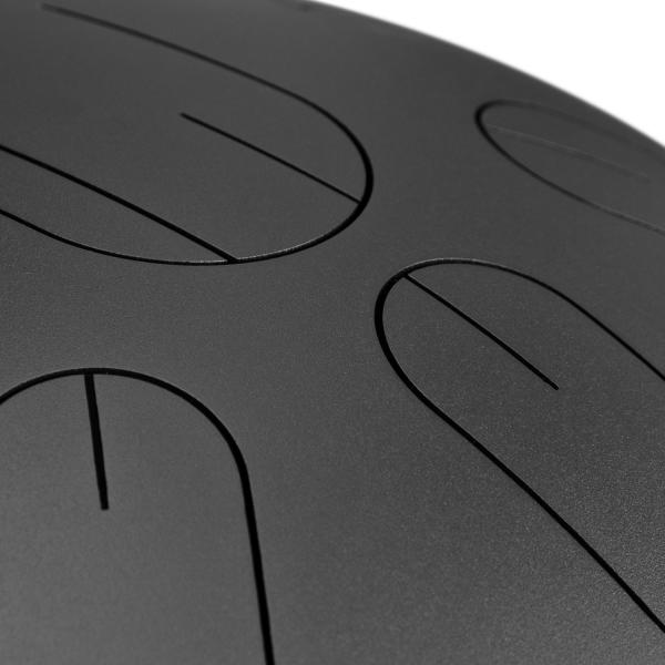 Sela SE 380 Melody Tongue Drum Schwarz mit Schlägel