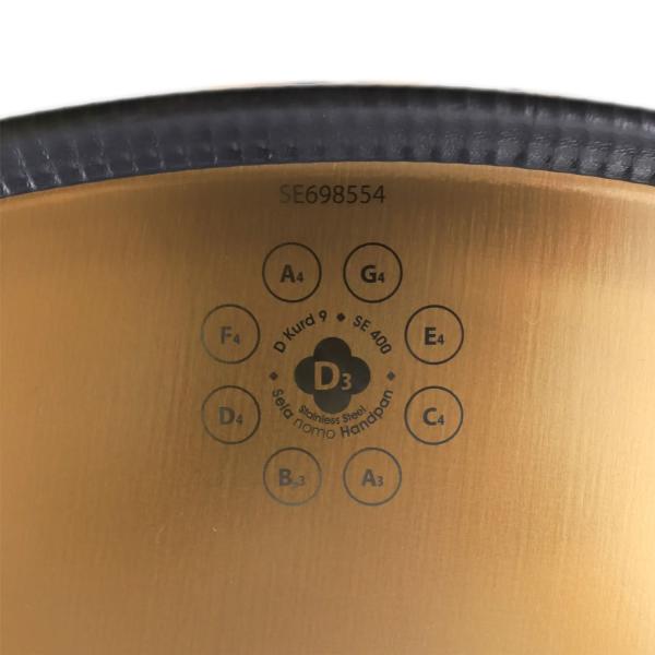 Sela Nomo SE400 Handpan D-Kurd Edelstahl mit Stativ
