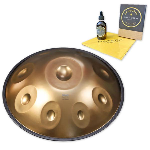 Sela Handpan SEHP400 Nomo D-Kurd Edelstahl mit Pflegemittel